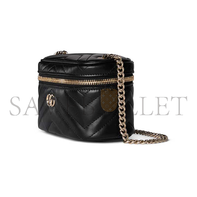GUCCI GG MARMONT NANO VANITY BAG 837455 (15*8.5*8cm) GUCCI GG MARMONT NANO VANITY BAG 837455 (15*8.5*8cm)